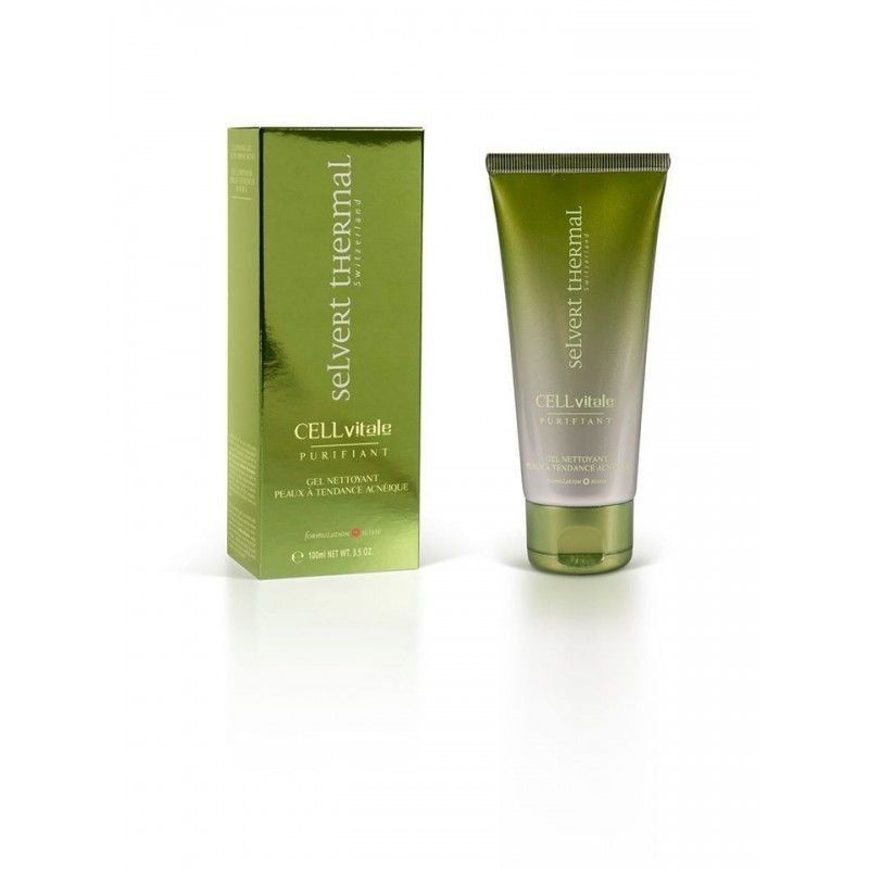 Gel Purifiant Peaux à Tendance Acnéique Cell Vitale 50 ml. Selvert Thermal.