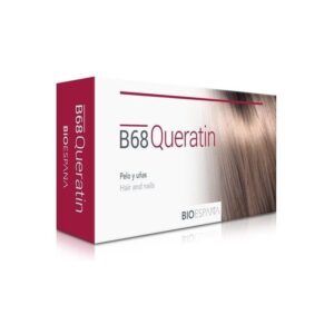 B68 QUERATIN. 45 comprimidos. Bioespaña.
