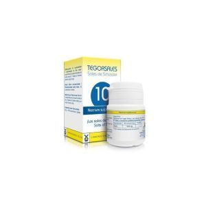 Sal nº 10 Natrium sulphuricum (sulfato de sodio). Tegor