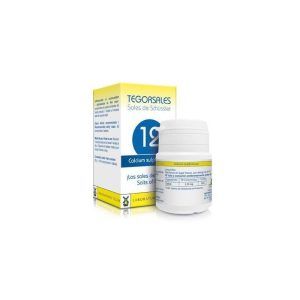 Sal nº 12 Calcium sulphuricum (sulfato de calcio). Tegor