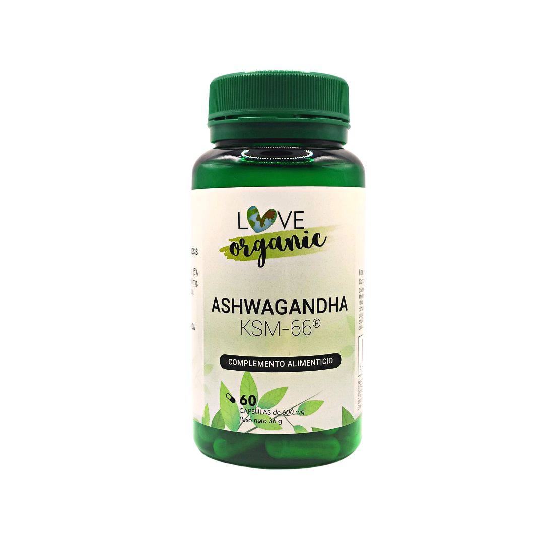 Ashwagandha KSM-66®, 60 cápsulas