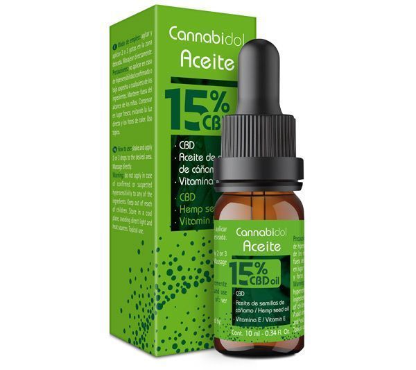 Cannabidol aceite 10ml 15% CBD