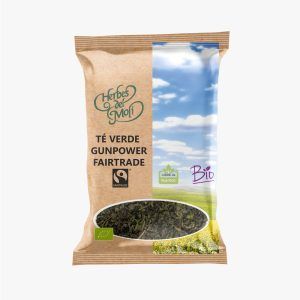 Bolsas de Té verde gunpowder Fairtrade -ECO- 70gr.
