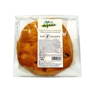 COOKIE MANZANA Y CARAMELO SIN GLUTEN 50 G