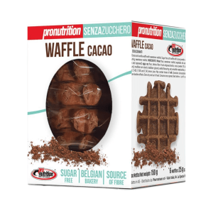 Waffle s/azúcar al cacao 6x25g