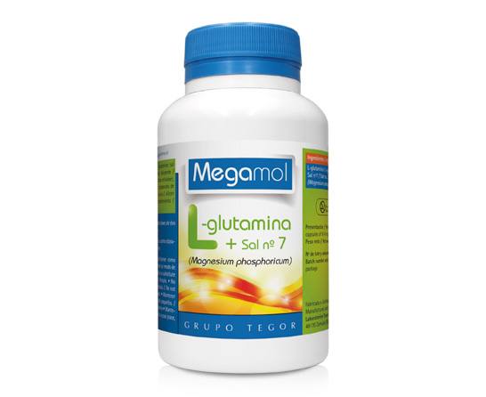 Megamol L-glutamina 100 cápsulas