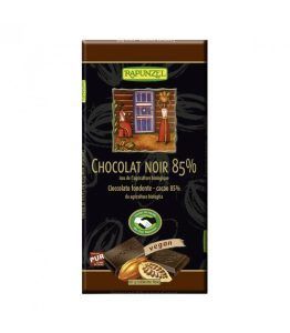 Tableta de chocolate 85% cacao 80 g