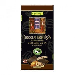 Tableta de chocolate 85% cacao 80 g