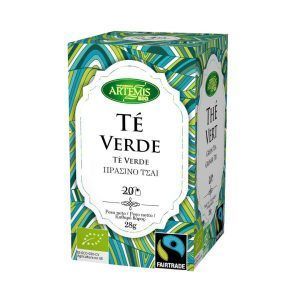 Caja Infusión Té verde Fair Trade -ECO- 28g/Green -ECO- Tea bags FairTrade 28g