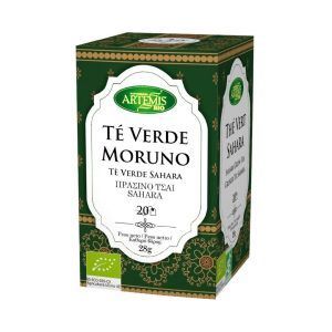 Caja Infusión Té Verde Moruno -ECO- 28g/Sahara Green -ECO- Tea bags 28g
