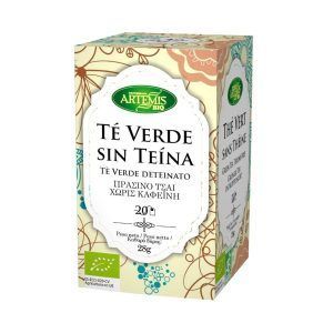 Caja Infusión Té verde Sin Teína -ECO- 28g/Green Tea Theine Free -ECO- Tea bags 28g