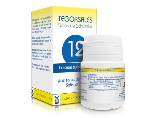 Tegorsal 12, 350 comprimidos