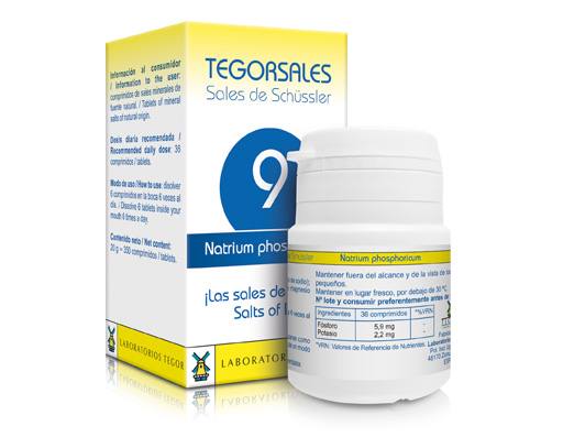 Tegorsal 9, 350 comprimidos