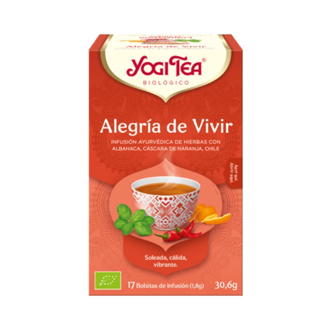 Yogi Tea Alegria de Vivir (Reconfortante) 17x1,8 g