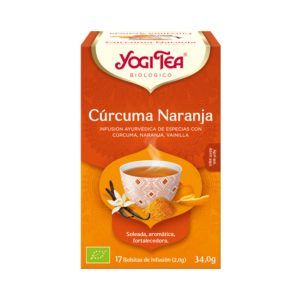 Yogi Tea Cúrcuma naranja 17x2 g