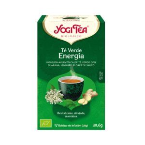 Yogi Tea Té Verde Energía 17x1,8 g