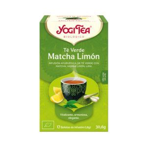Yogi Tea Té verde Matcha Limón 17x1,8 g