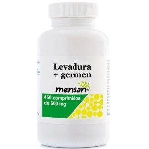 Comprimidos LEVADURA + GERMEN 600 mg 450u