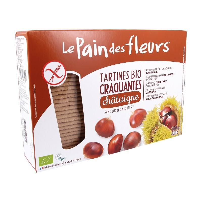 Cracker castaña Le Pain des Fleurs 150 g