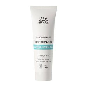 Dentífrico Menta-té verde Urtekram 75 ml